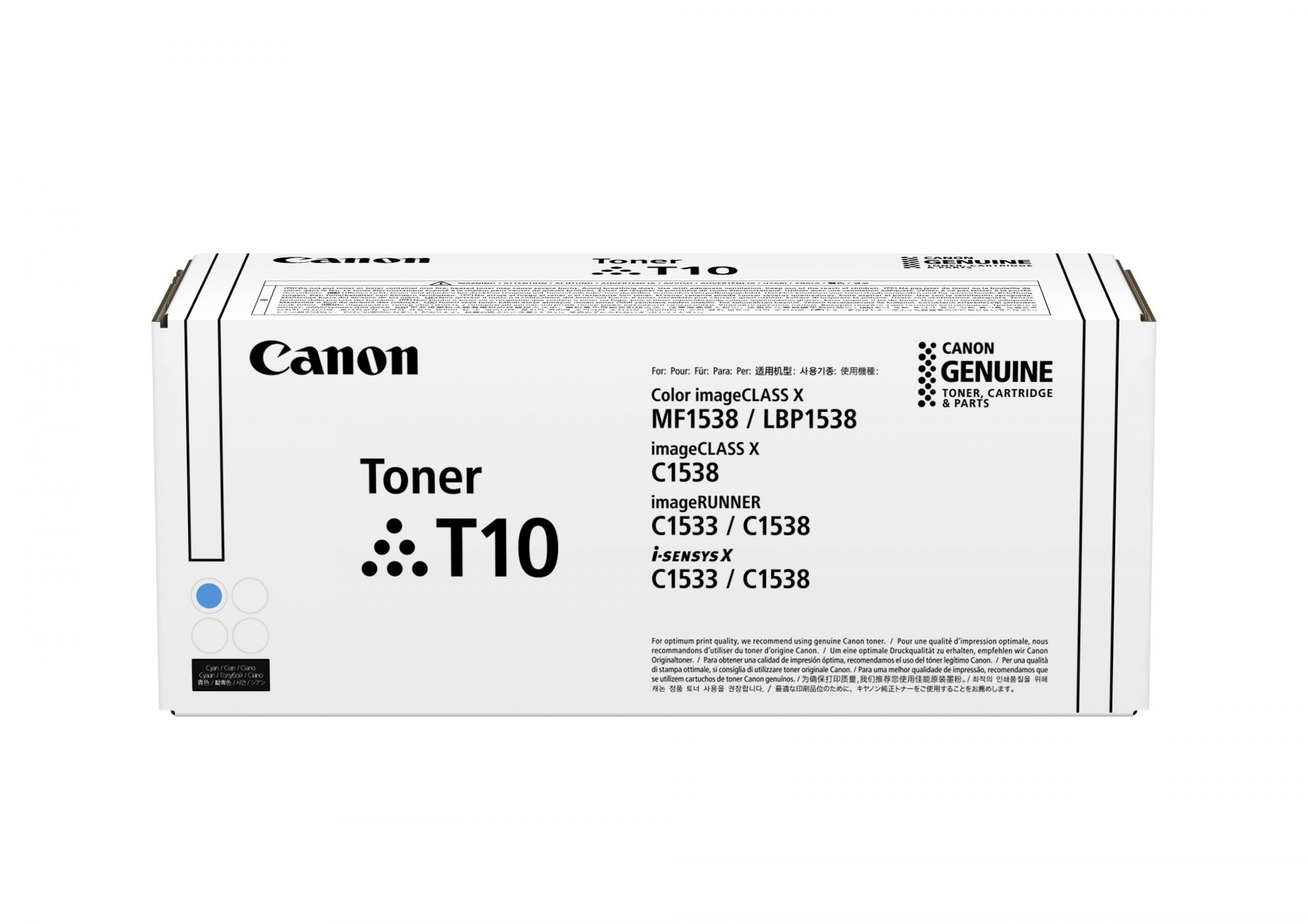 TONER T10L BK/C/M/Y