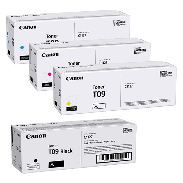 TONER T09, błękitny, amarantowy, żółty