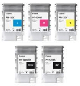 PFI-120 C,M,Y,BK